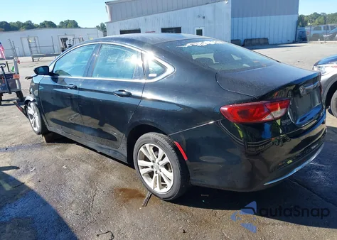 2016 Chrysler 200 Limited from USA, damaged, VIN 1C3CCCAB1GN108540